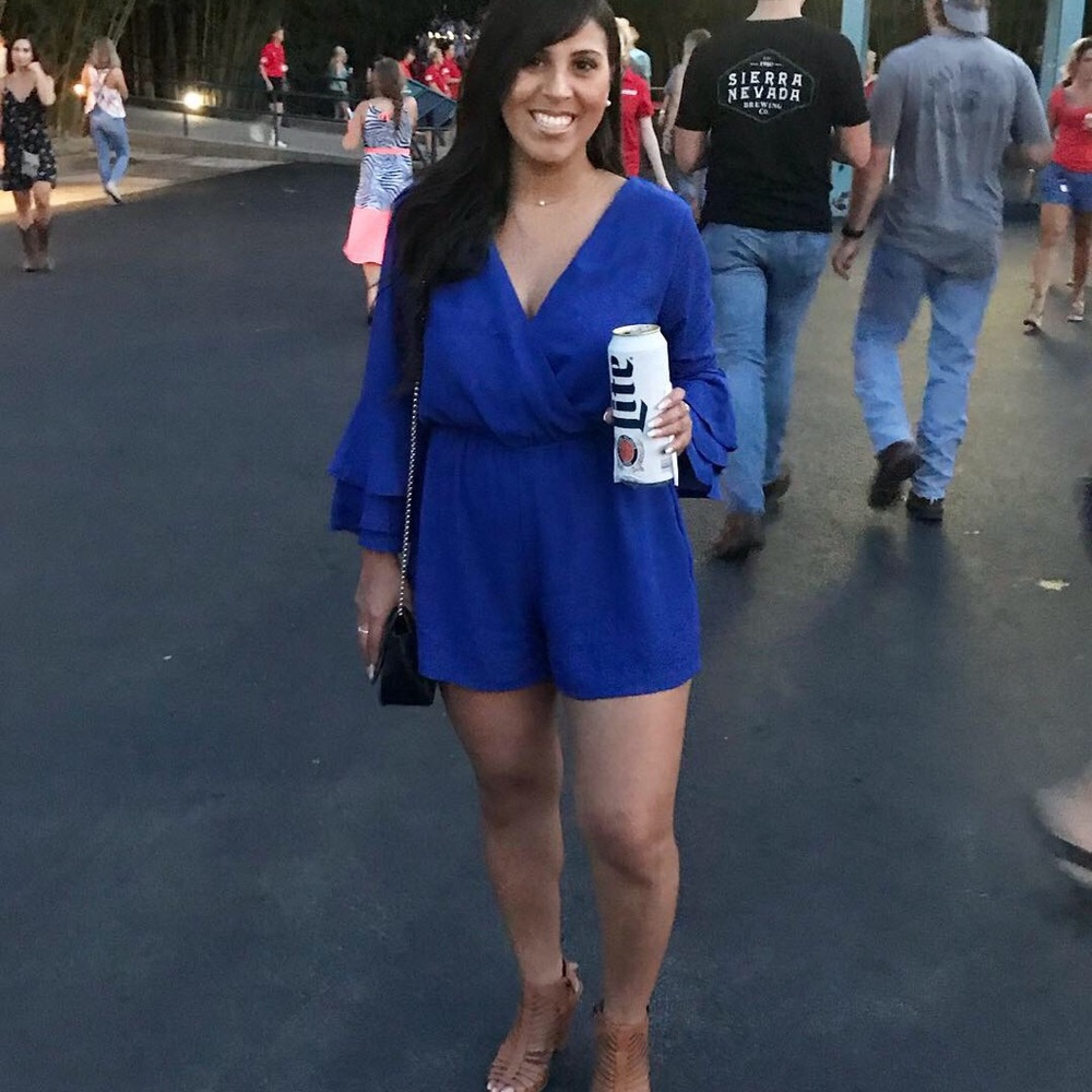 Blue Romper